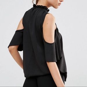 ASOS Cold Shoulder Top